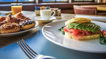 Sweet and savoury buffet options