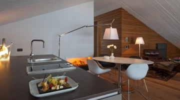 Loft con cucina