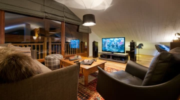 Salotto di un loft