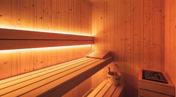 Private Sauna in der Suite