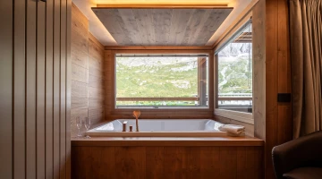 Whirlpool in der Suite