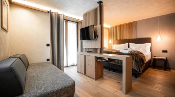 Doppelzimmer mit Wohnbereich