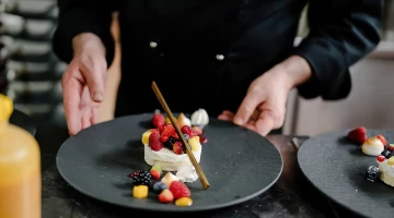 Dessert proposto dal ristorante