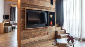 Zona giorno di una master suite