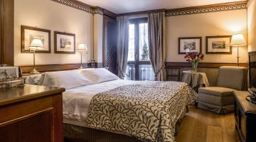 Chambre double avec balcon