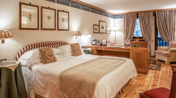Chambre double avec coin salon