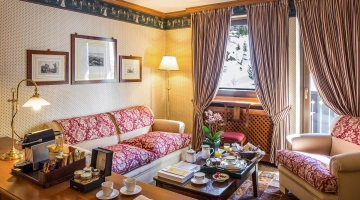 Salon dans la chambre