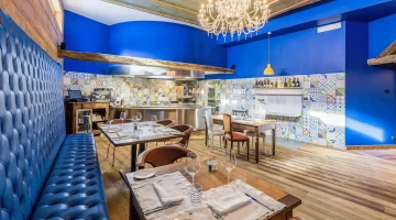Ristorante con cucina a vista