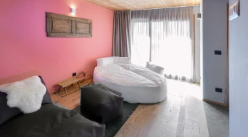 Zona Spa di una suite con materasso ad acqua