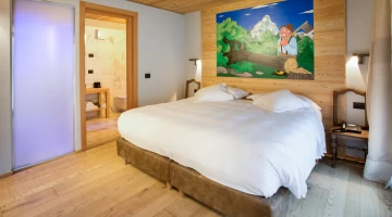 Camera con letto matrimoniale 