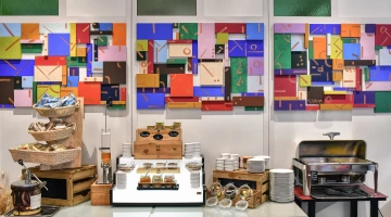 Détail du buffet du petit déjeuner