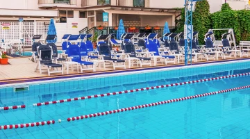 Détail de la piscine