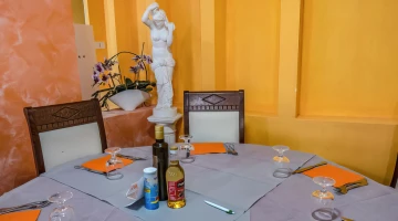 Dettaglio sala ristorante