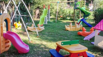 Outdoor play area
