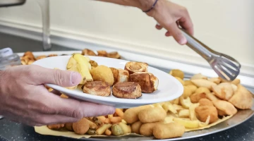 Alimenti salati a buffet