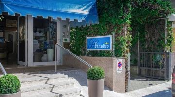 Entrance to the building