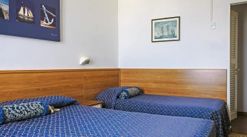 Three-bed room