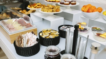 Desserts at the buffet