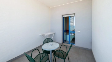 Balcone arredato