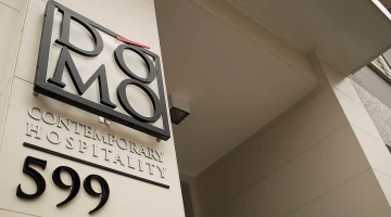 Sign at the entrance