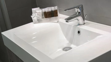 Bagno con set cortesia