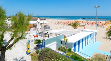 Zugang zum zugehörigen Strand