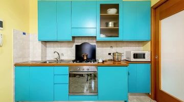 Cucina attrezzata in appartamento