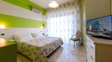 Bedroom in apartment