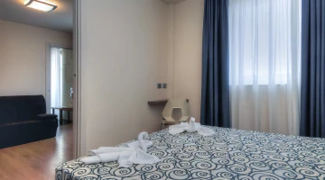 Unterkunft mit getrennten Zimmern