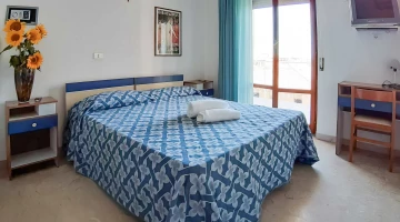 Chambre double avec balcon