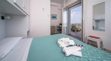 Chambre double avec balcon