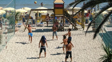 Aires de jeux de plage