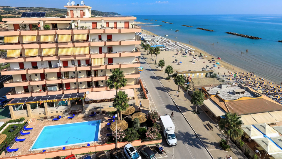 Hôtel en bord de mer
