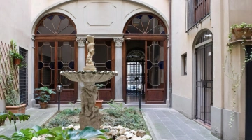Dettaglio cortile interno