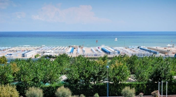 Vista mare dall'hotel