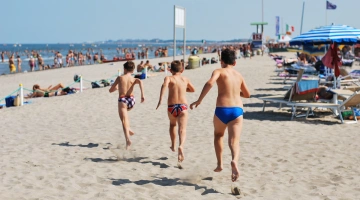 Spiaggia privata attrezzata
