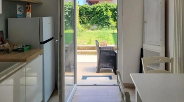 Monolocale con giardino