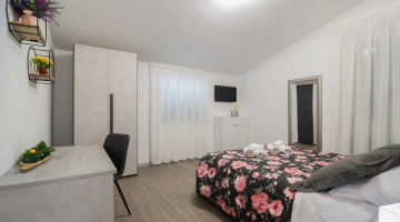 Double bedroom in the Croccantino apartment