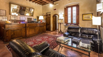 Common area with sofas