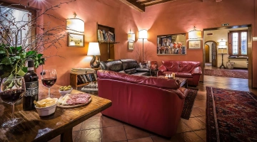 Aperitif in the common living room