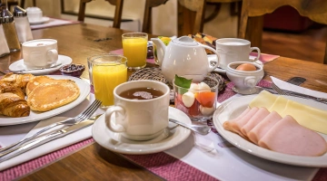 Sweet and savory breakfast