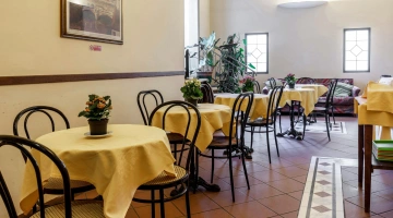 Tables in the common area