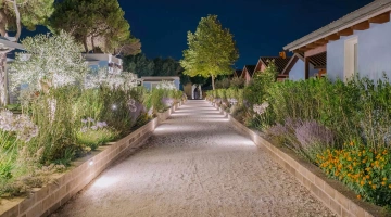 Chemin intérieur de la station