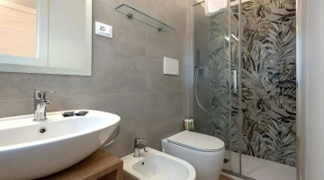 Sanitaires privés dans les bungalows