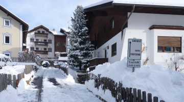 Indicazioni per hotel sotto la neve