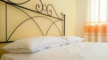 Letto matrimoniale in ferro battuto