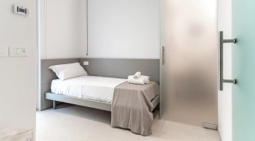 Zimmer mit Einzelbett