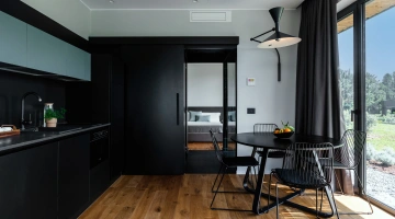 Cuisine avec table de cuisson