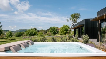 Baignoire à jets d'eau à usage exclusif