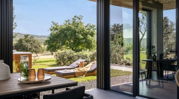Vitrages avec vue sur jardin